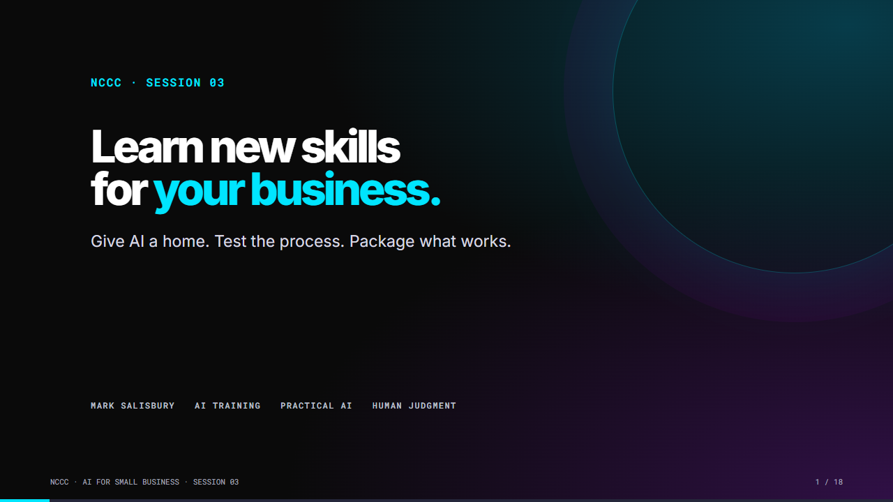 Learn New Skills for Your Business — Learn New Skills for Your Business